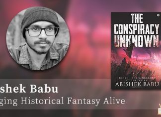 Abishek Babu Releases his Debut Novel The Vengeance of the Fallen Author Abishek Babu, The Vengeance of the Fallen