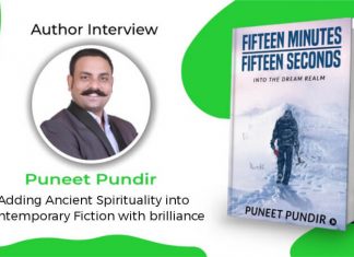 Author Puneet Pundir: Adding Ancient Spirituality into Contemporary Fiction puneet pundir author interview
