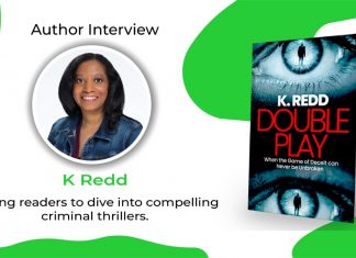 Author K. Redd: Urging readers to dive into compelling crime thrillers Author K.Redd