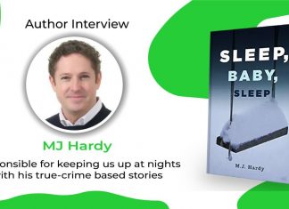 Author M.J. Hardy: Keeping us up at nights with his crime stories Author M.J. Hardy
