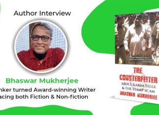 Author Bhaswar Mukherjee: Banker turned Award-winning Writer acing both Fiction & Non-fiction bhaswar mukherjee author interview