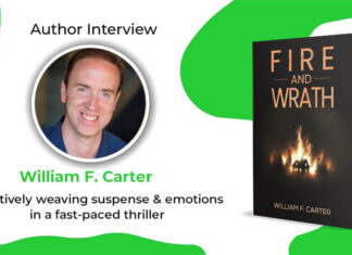 Author William F. Carter: Weaving Suspense & Emotions in a Fast-paced Thriller william f. carter author interview banner